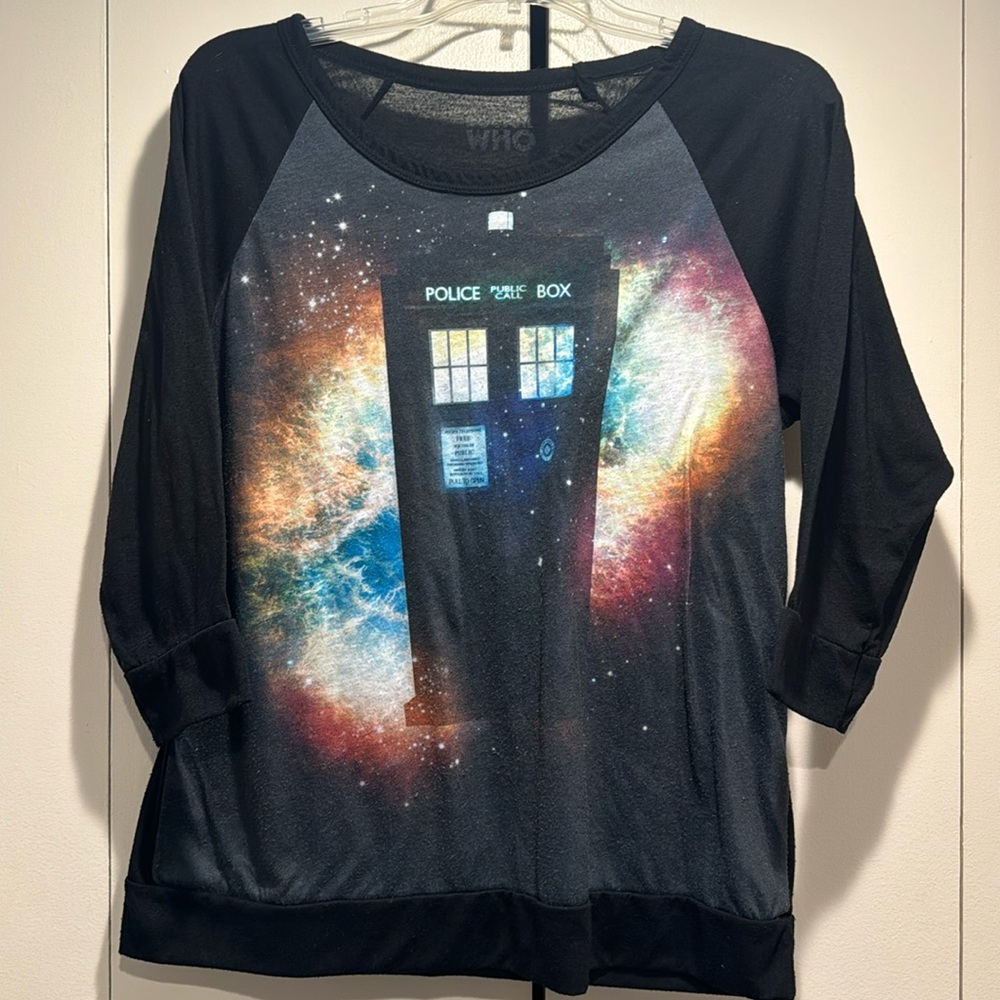 DOCTOR WHO 3/4 SLEEVE.